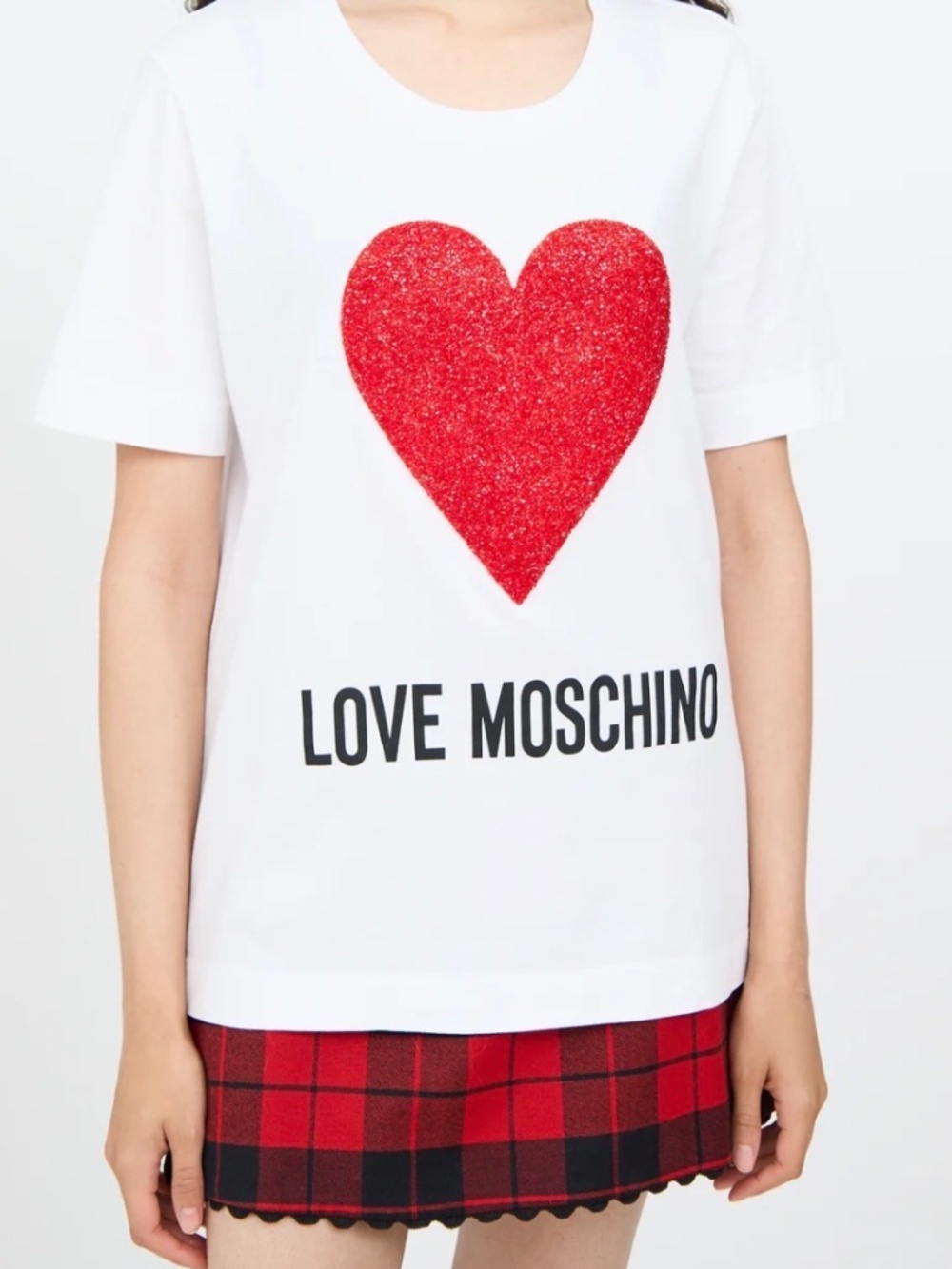 Love Moschino Heart Logo T-shirt
